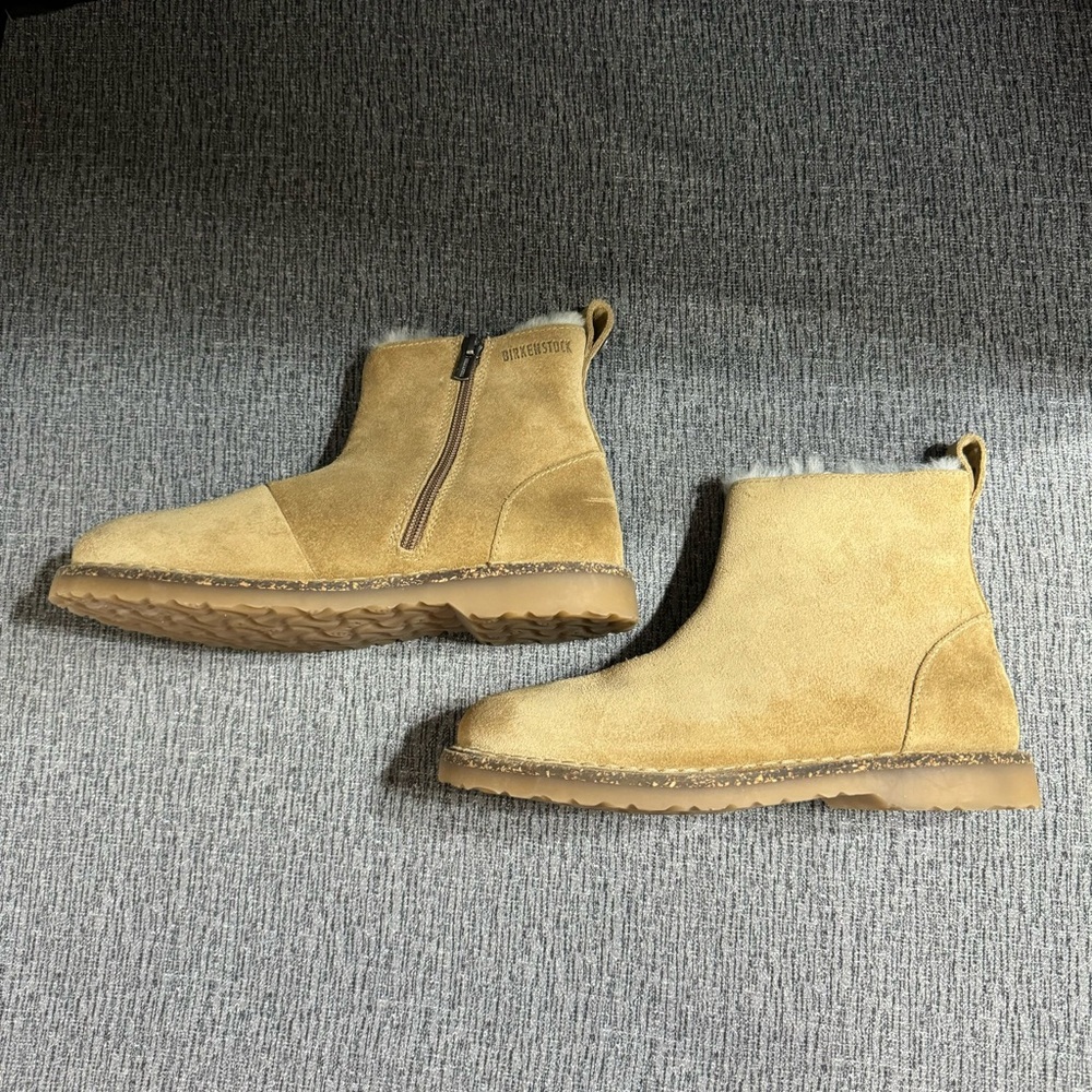 Birkenstock Melrose Genuine Shearling Booties - Picture 9 of 16